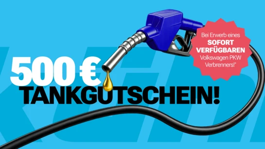 Tanken geht auf uns!