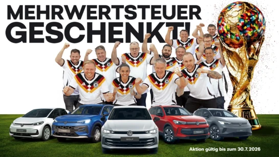 Mehrwertsteuer geschenkt!