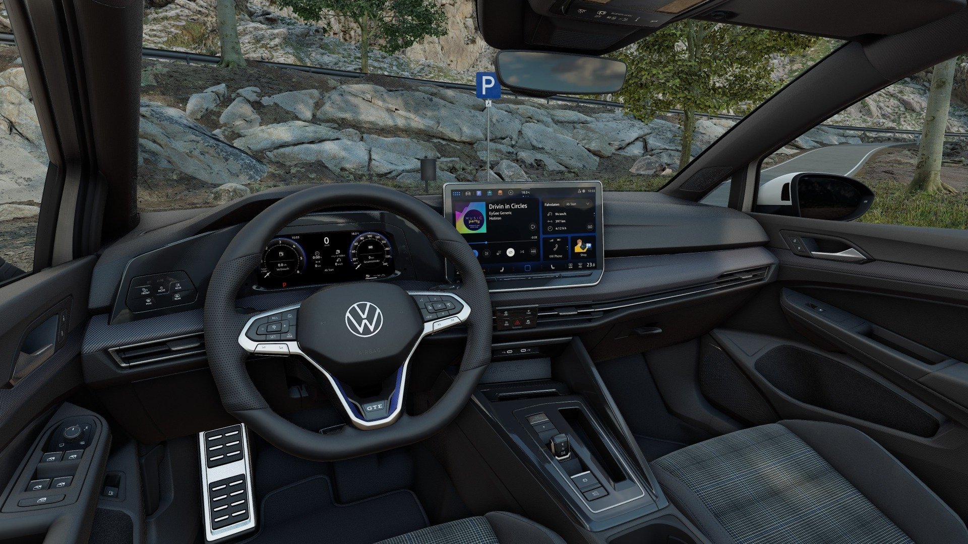 Detailbild 3: Volkswagen Golf GTE 1,5 l eHybrid OPF 130 kW (177 PS) / 85 kW (116 PS)
