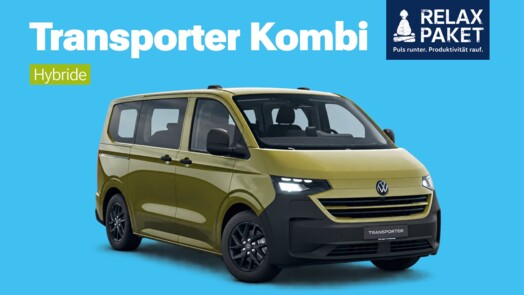 Volkswagen Nutzfahrzeuge Transporter Kombi, Radstand: 3100 mm KR  2,5 l eHybrid 171 kW    